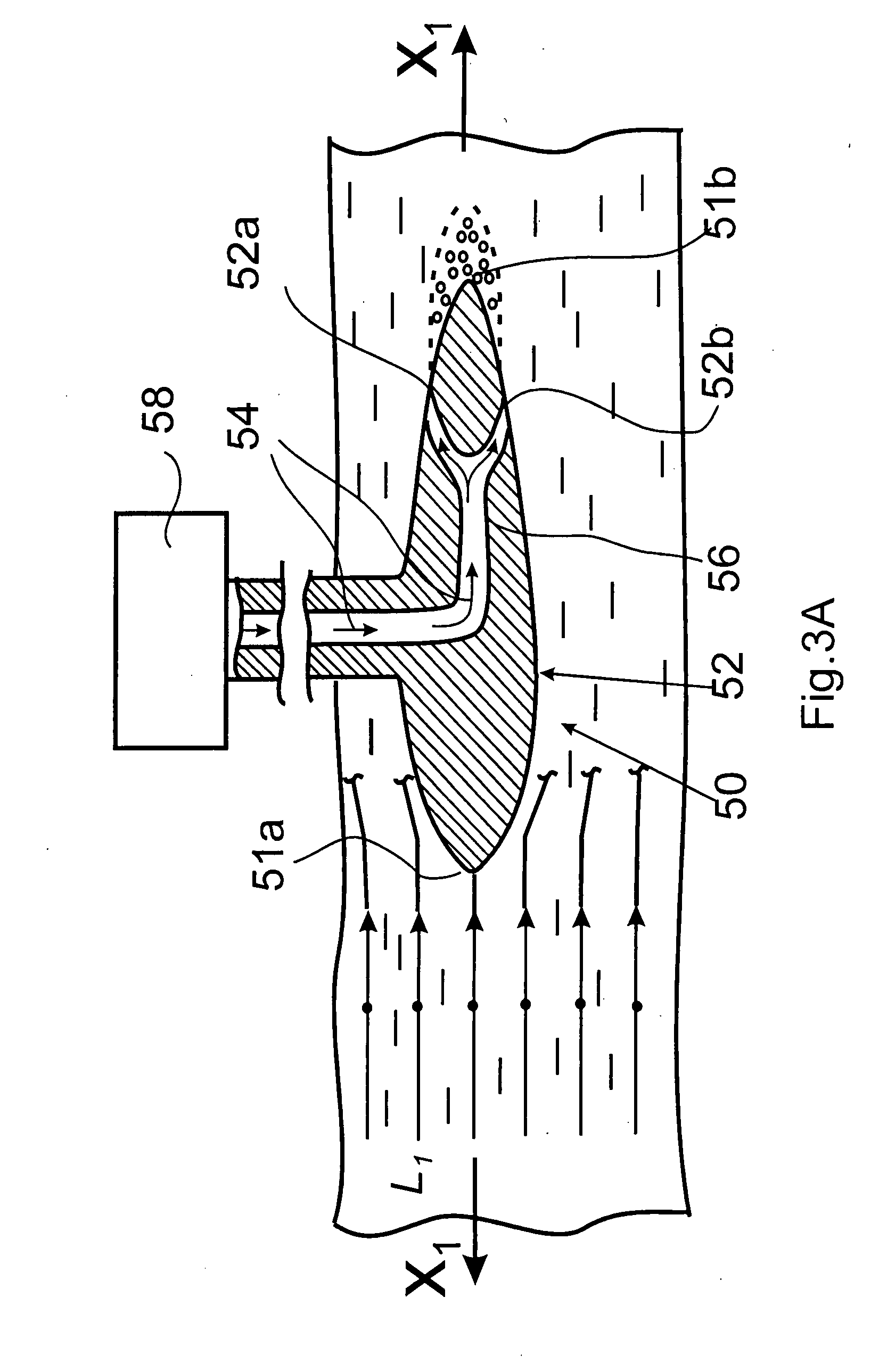 Method and apparatus for suppressing cavitation on the surface of a streamlined body