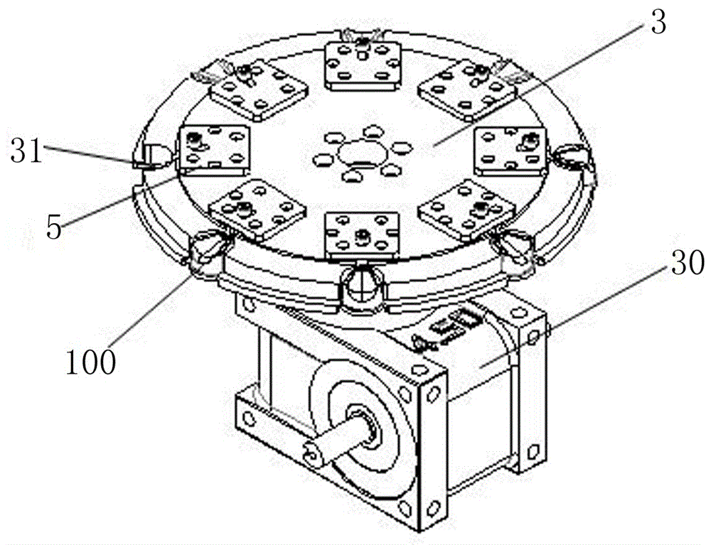 Automatic assembly machine for square rotating micro-sprinkler