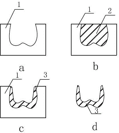 Wet forming production method of dental all-ceramic restoration