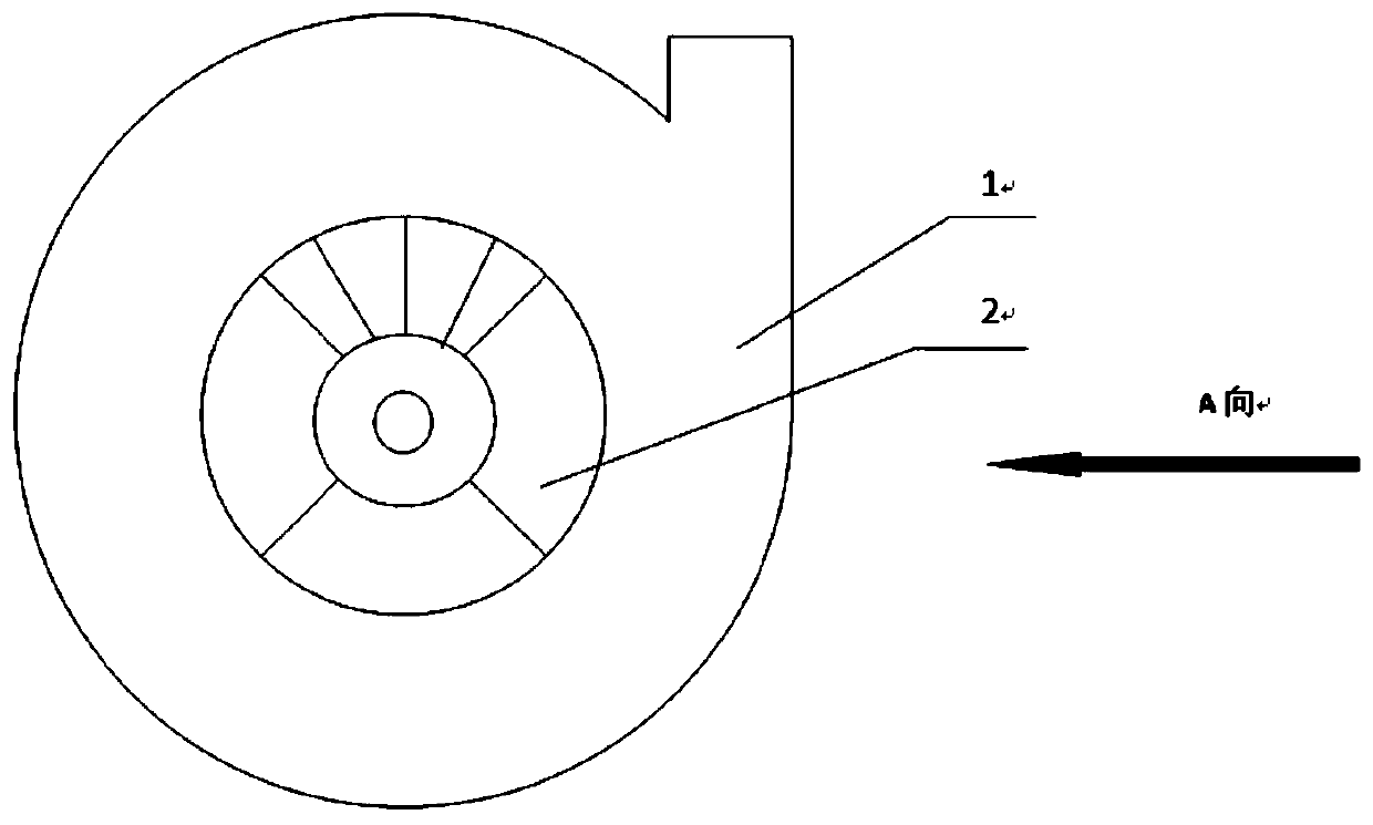 Impeller fan on-site dynamic balance method