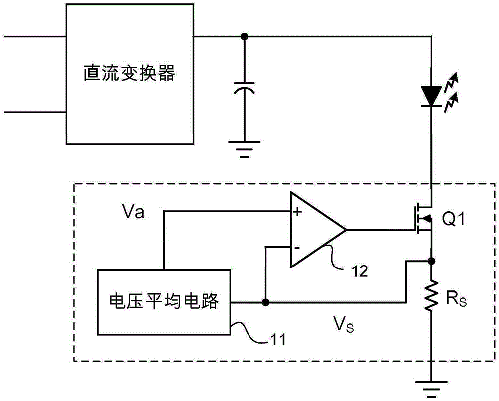 Ripple suppression circuit, ripple suppression method, and LED lamp applying ripple suppression circuit
