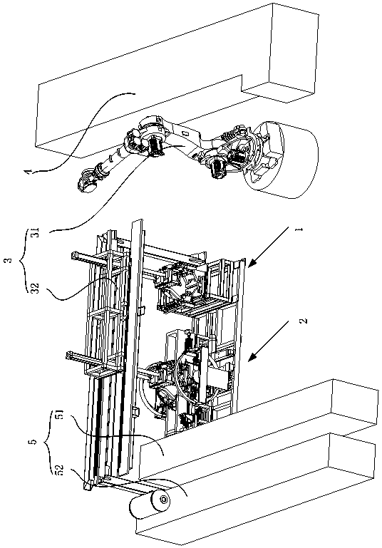 Inner container straight seam leakage detection assembly, inner container leakage detection system and leakage detection method