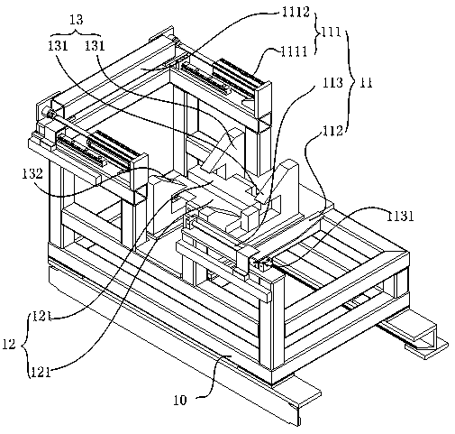 Inner container straight seam leakage detection assembly, inner container leakage detection system and leakage detection method