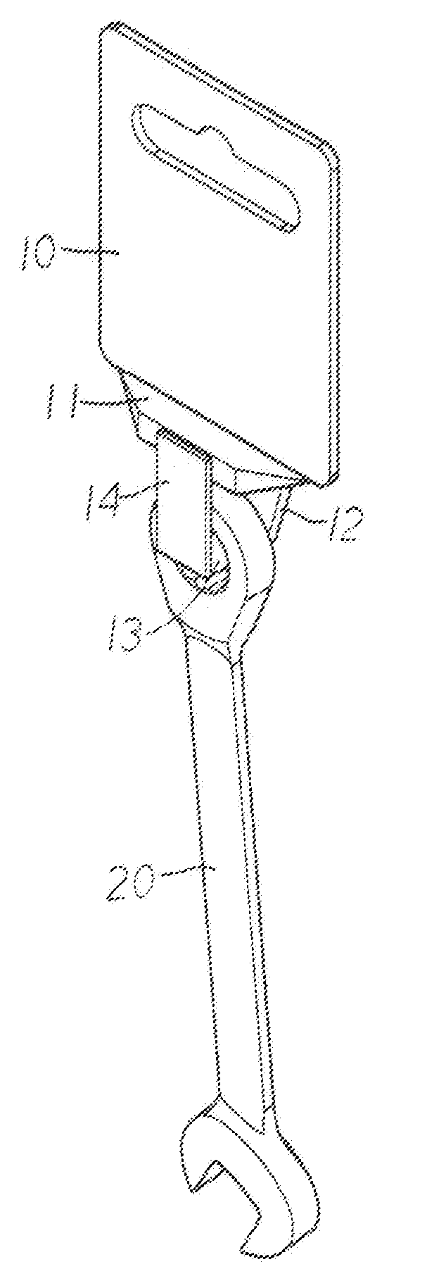 Suspension device for hand tools having ring portion