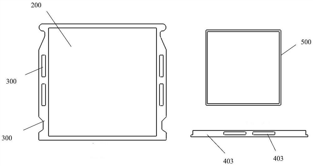 Battery box integrated with cooling water channel structure