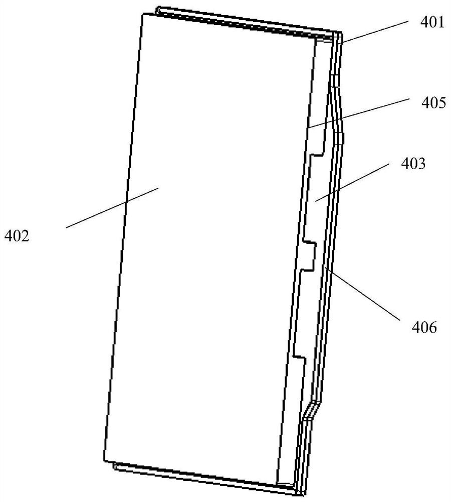 Battery box integrated with cooling water channel structure