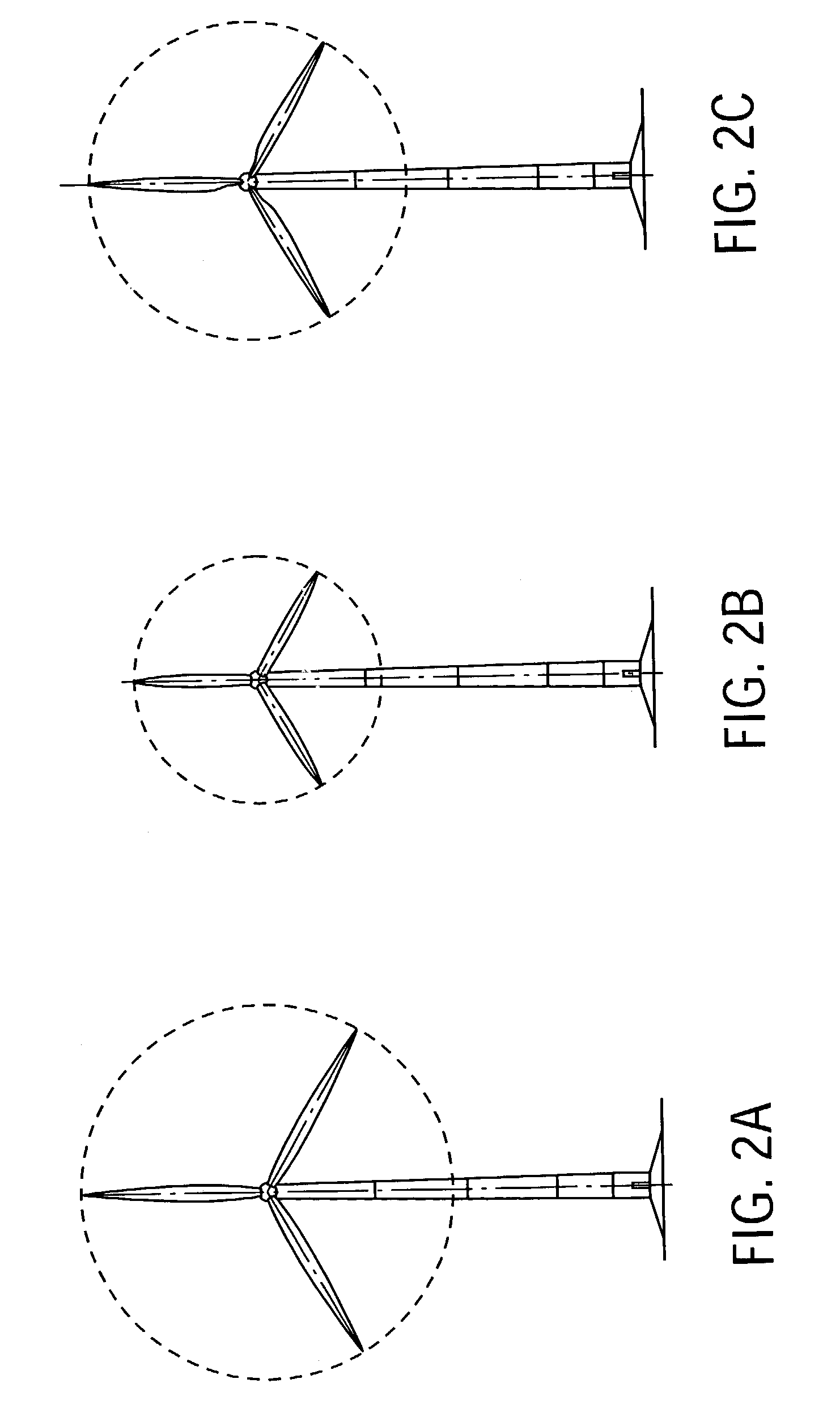 Variable diameter wind turbine rotor blades
