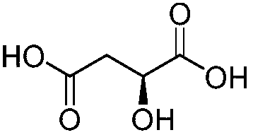 A kind of refining method of L-malic acid