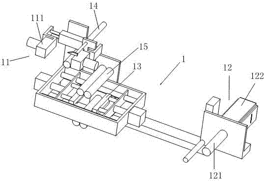 Fully automatic edible fungus package production line