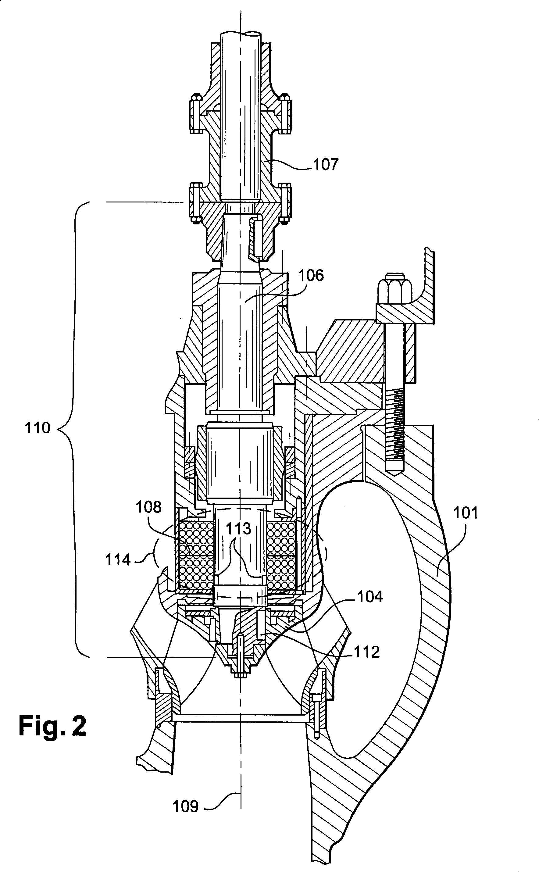 Method for inspecting the state of a rotating machine drive shaft