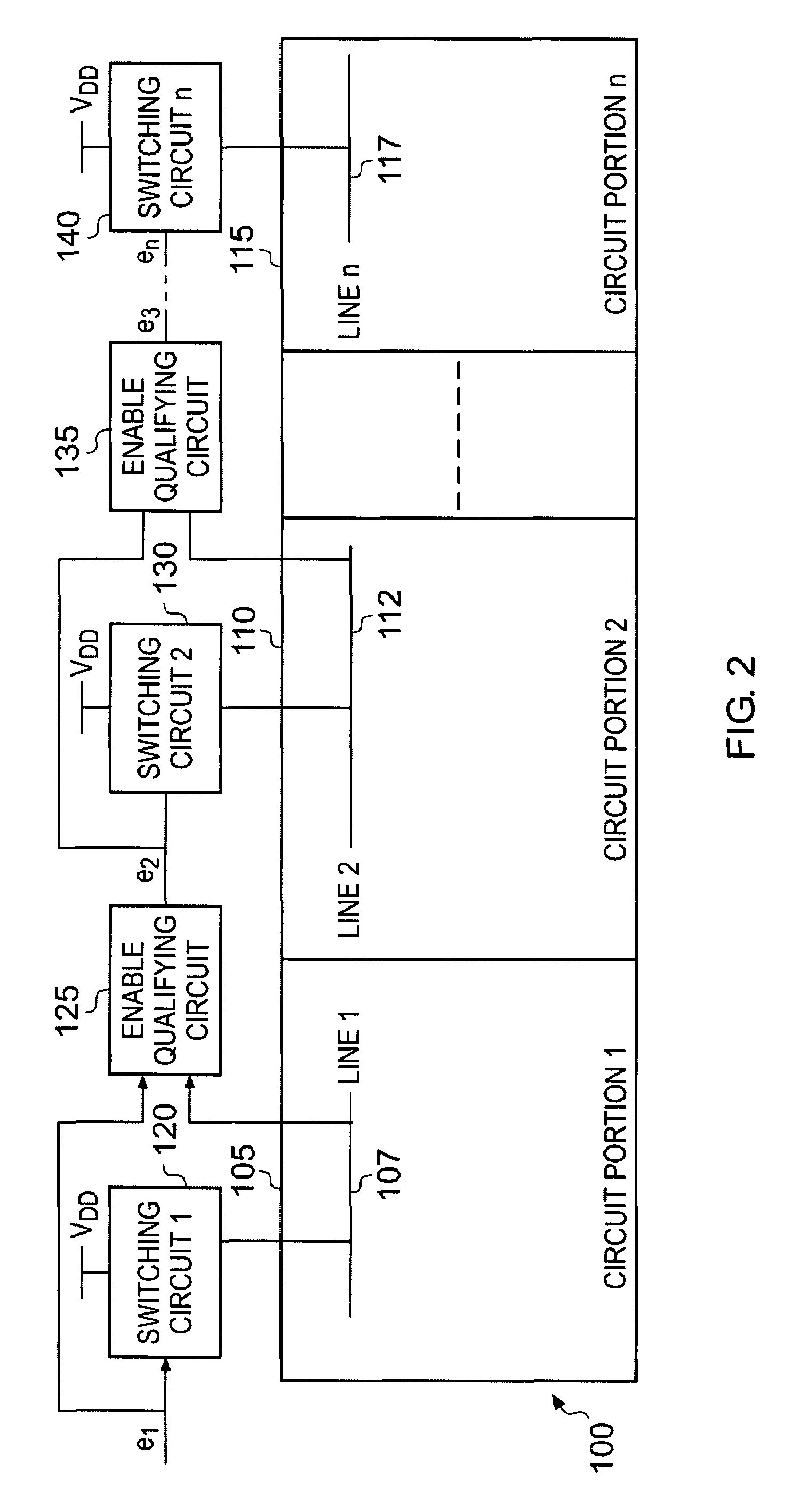 Power control circuitry and method