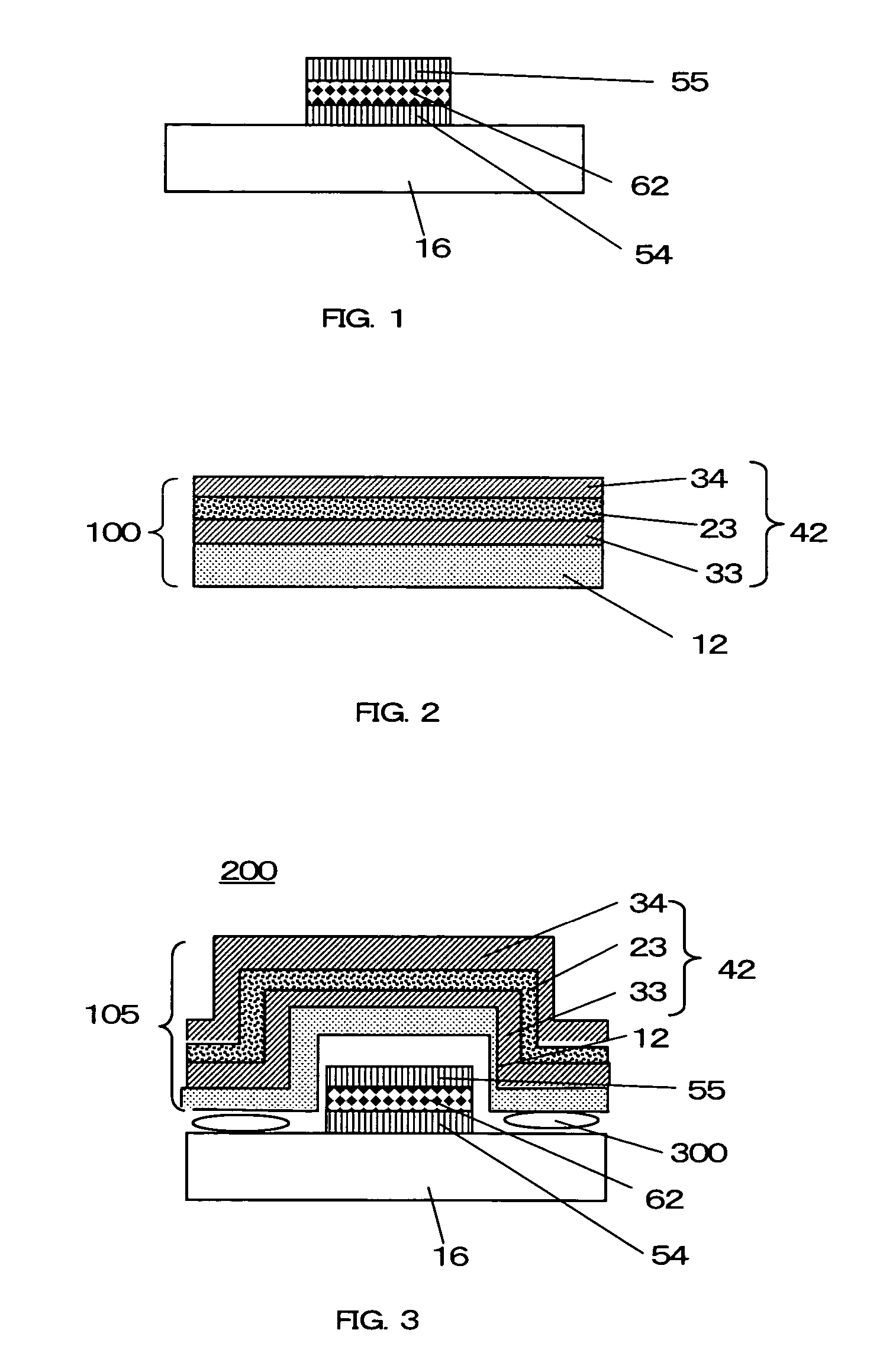 Layered product, luminescence device and use thereof