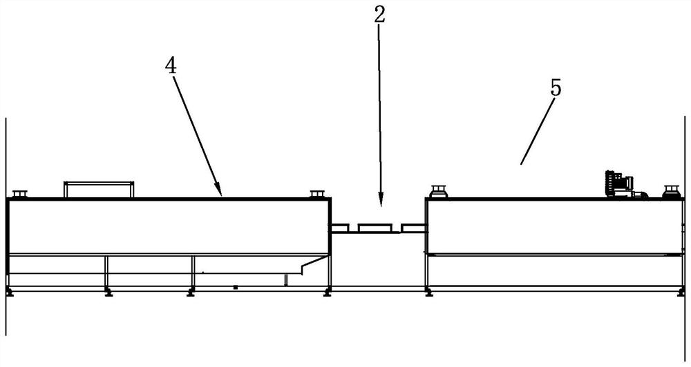 Five-age breeding frame cleaning process for industrial silkworm breeding