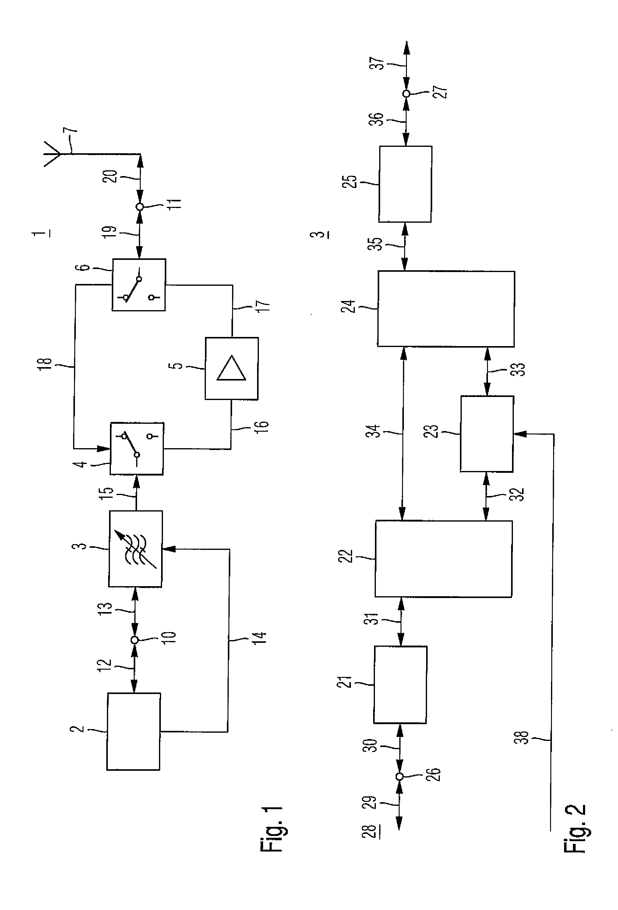 Switchable band-pass filter