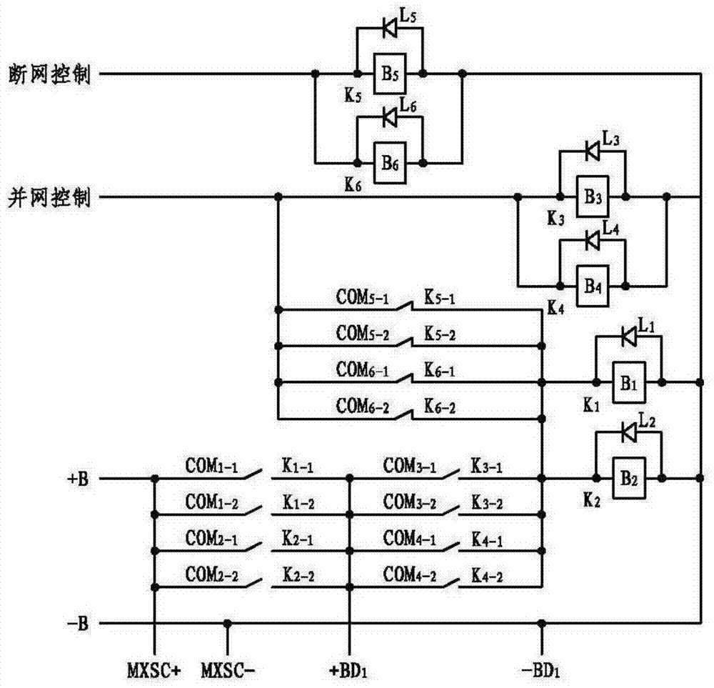 A power distribution self-protection circuit applied to missile equipment