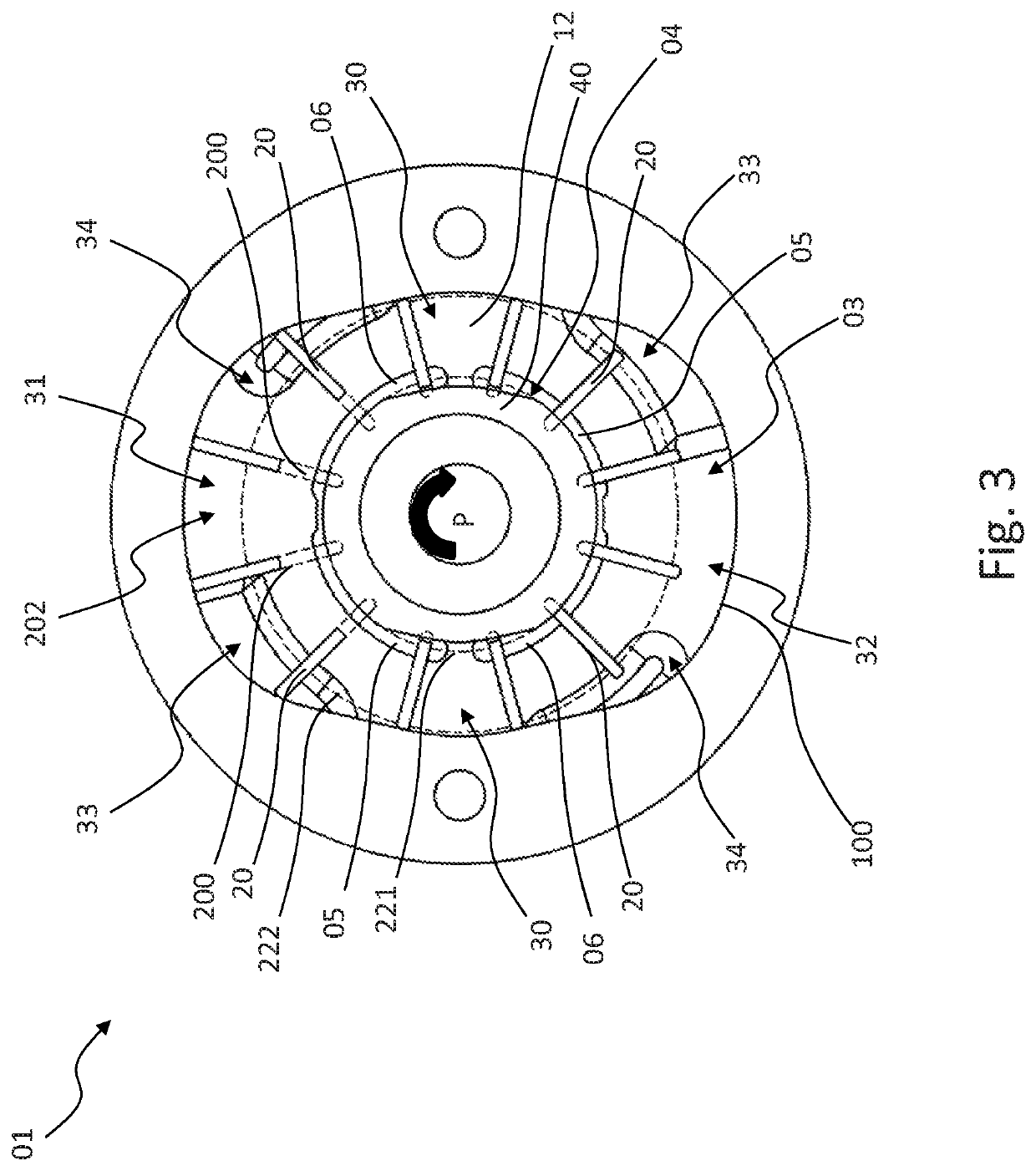 Vane pump and method for the operation thereof