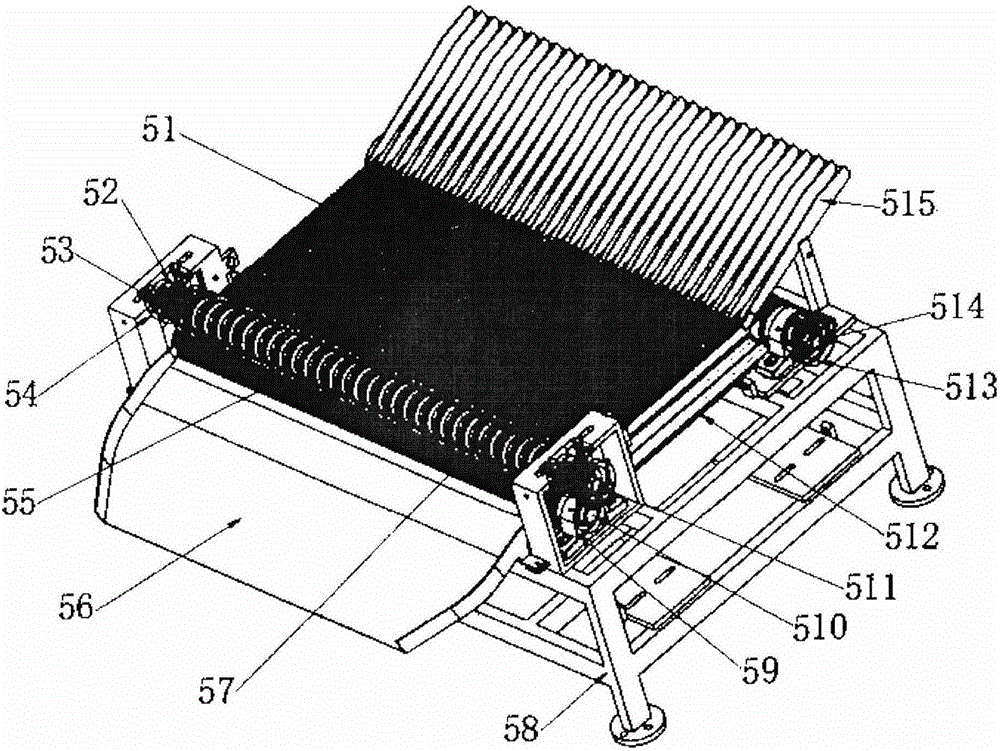 Large-scale small-fish gutting machine