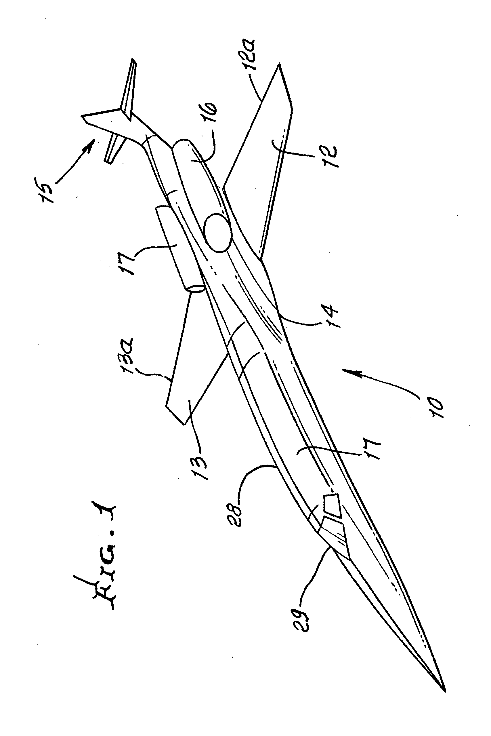 Laminar flow wing optimized for supersonic cruise aircraft