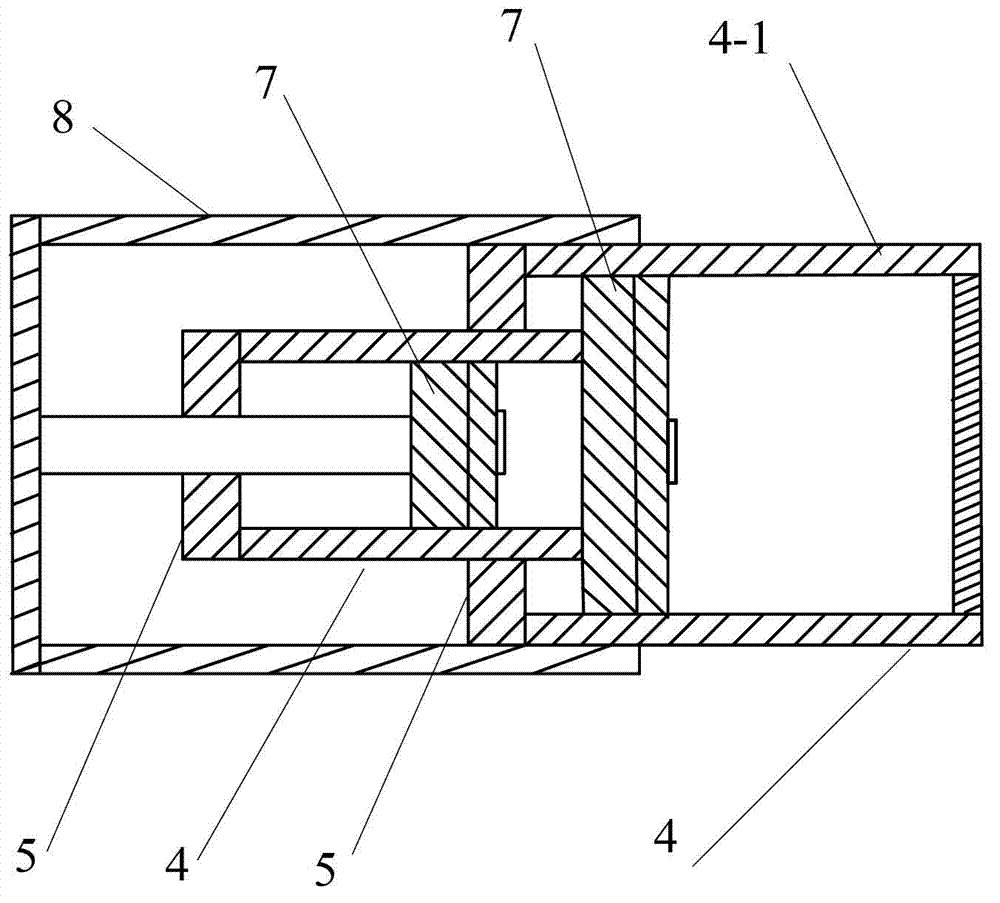 Working method of two-stage bumper with temperature protection function