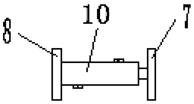 Test device for fluid-structure interaction similarity simulation