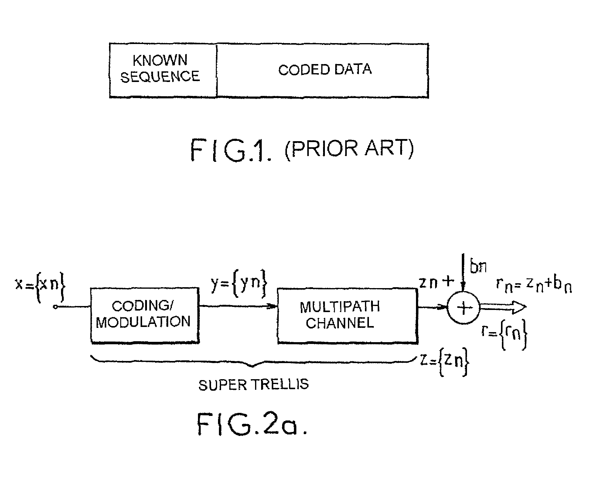 Method for decoding and of joint equalization of a digital signal protected by a code defined by a trellis