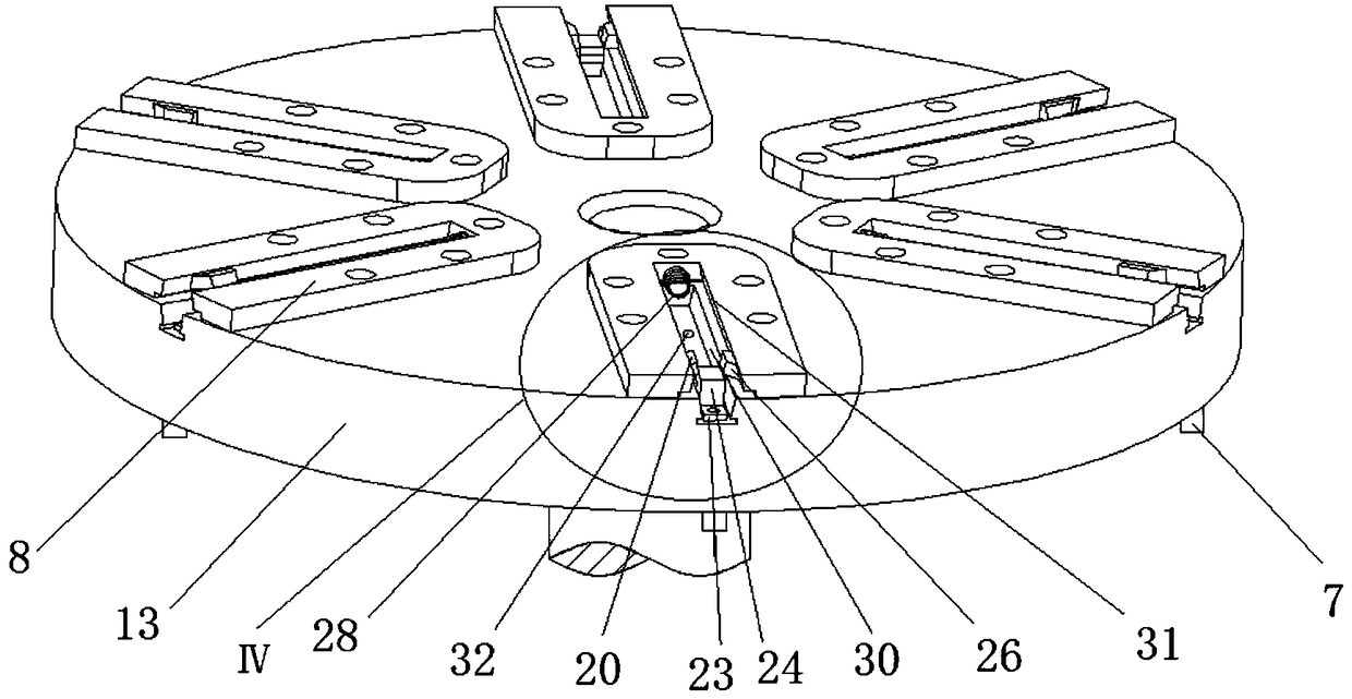 Fixture for high-voltage copper contact finger and method for clamping contact finger