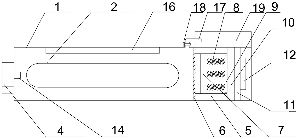 Color developing pre-warning device for real-time monitoring of insulation gas decomposition products of SF6 power equipment