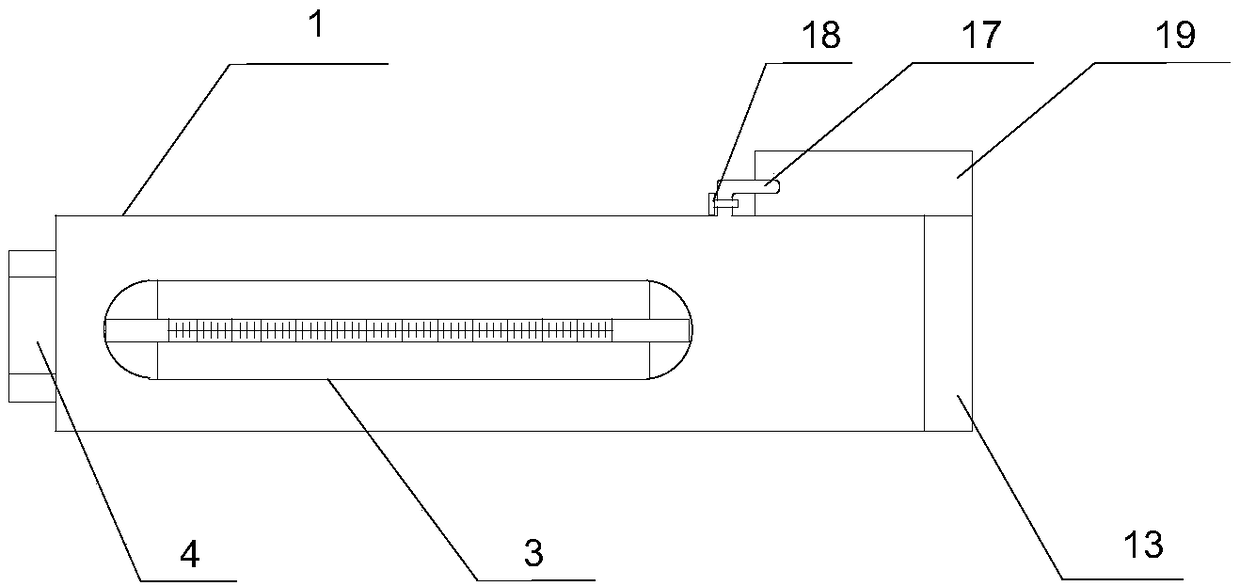 Color developing pre-warning device for real-time monitoring of insulation gas decomposition products of SF6 power equipment