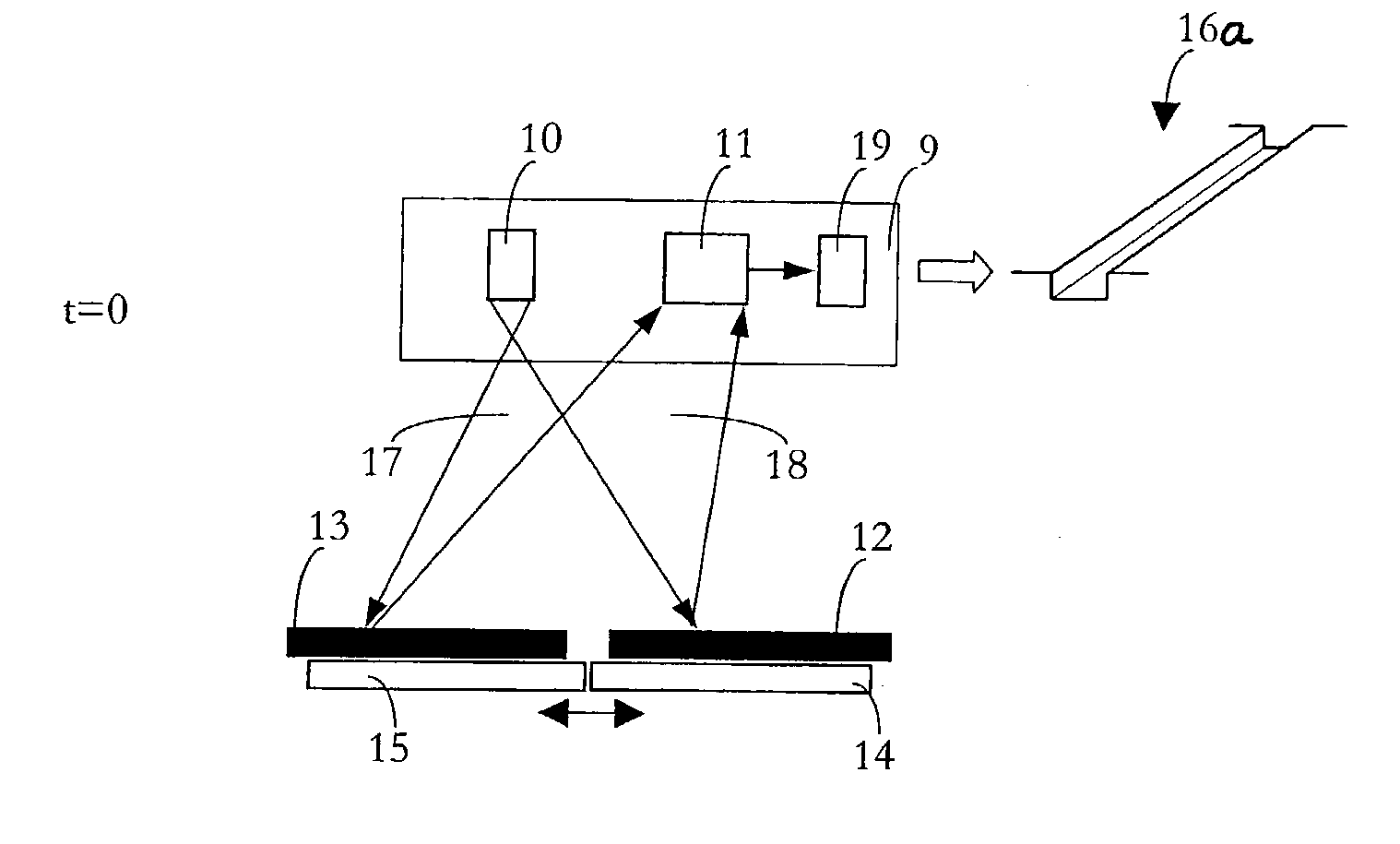 Door state monitoring by means of three-dimensional sensor