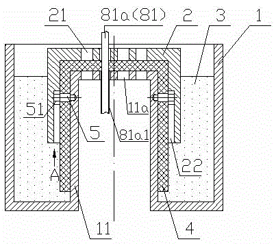 A device for making optical fibers or optical fibers in optical fiber bundles with easy stripping method and silicone oil coating