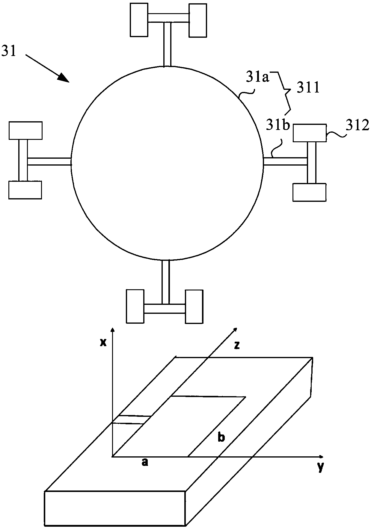 Portable Air Target Information Acquisition Device and Acquisition Method