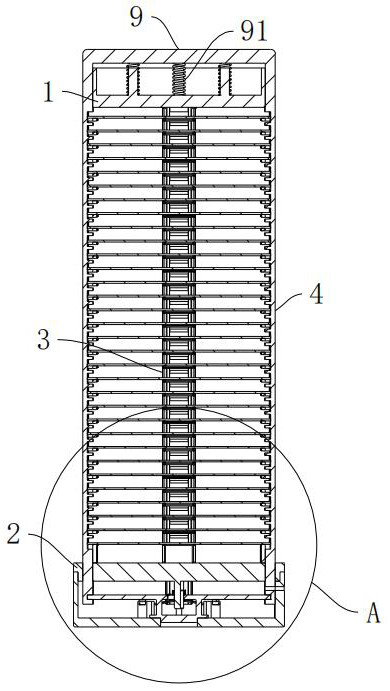 A double-supported silicon boat with adjustable relative height and heat treatment device