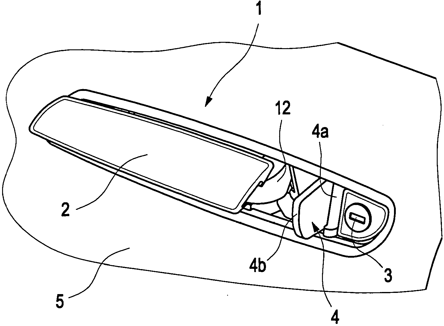 Door handle assembly for a vehicle