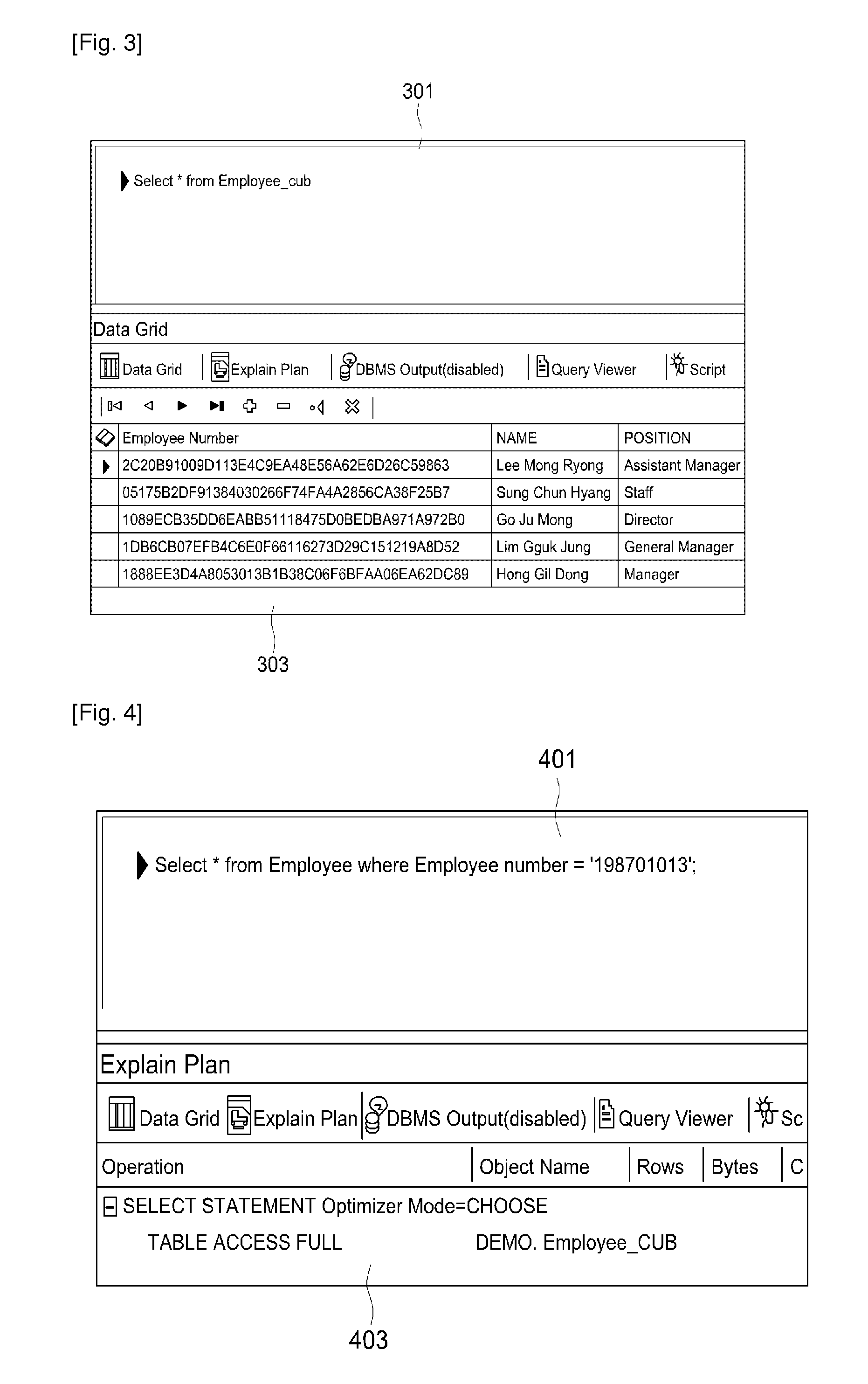 Method for indexing encrypted column