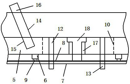 A wall dry-hanging device and its construction method