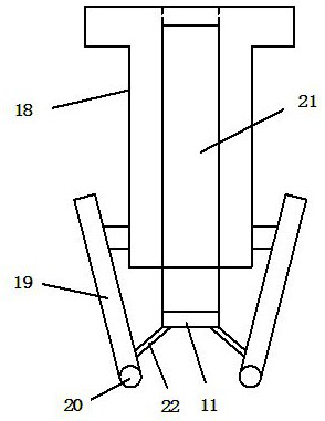 A wall dry-hanging device and its construction method