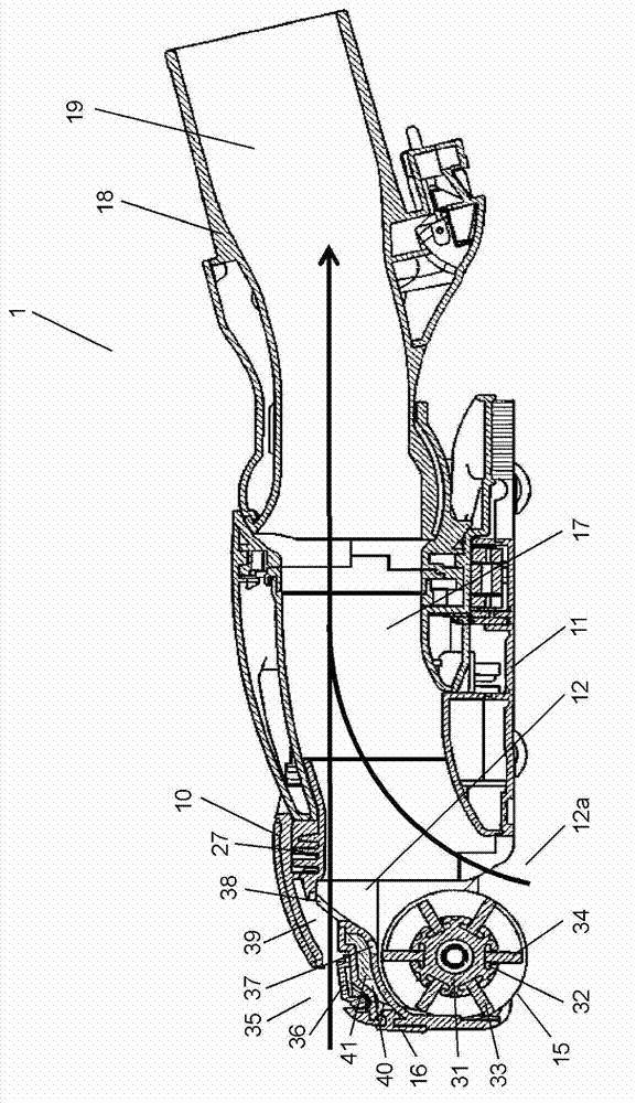 Suction tool for electric vacuum cleaner and electric vacuum cleaner provided with same