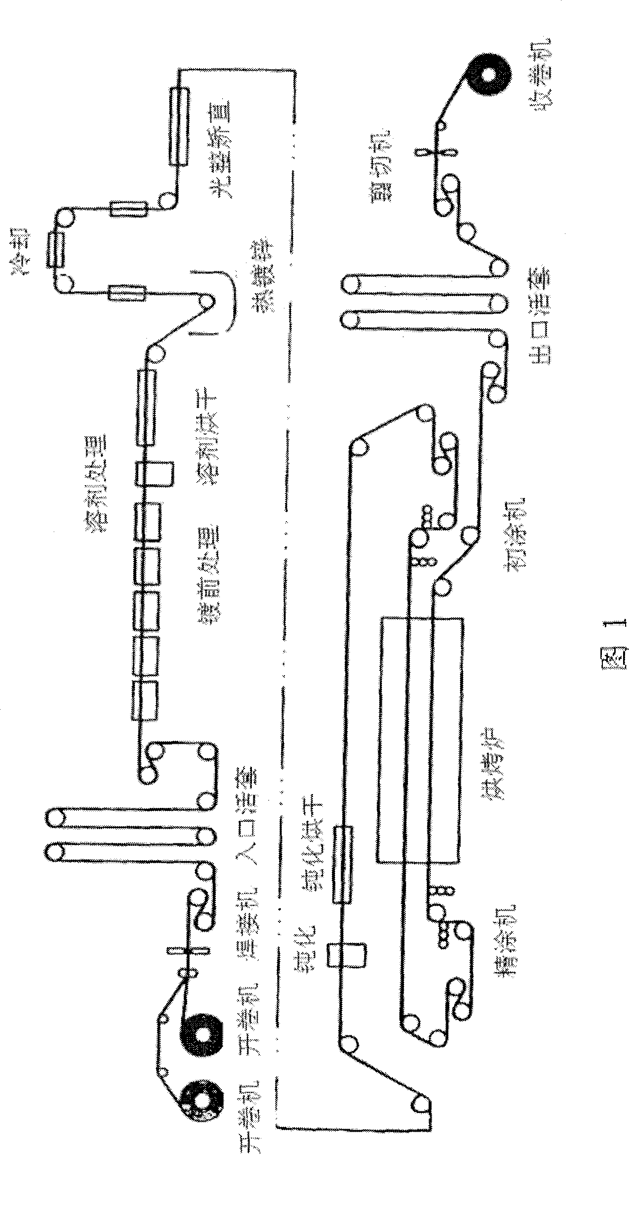 Method for continuous production of hot galvanizing color-painted steel strip
