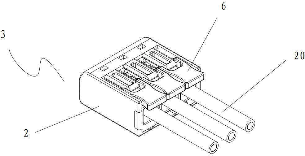 Plug-in type wiring terminal connector