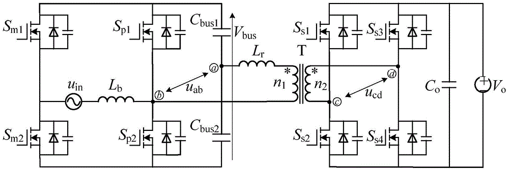 Single stage bidirectional isolated ac-dc converter
