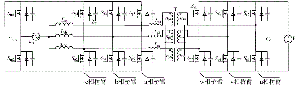 Single stage bidirectional isolated ac-dc converter