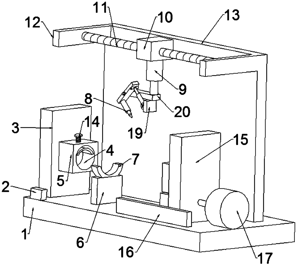 shaft-like-perforating-device-for-numerically-controlled-machining