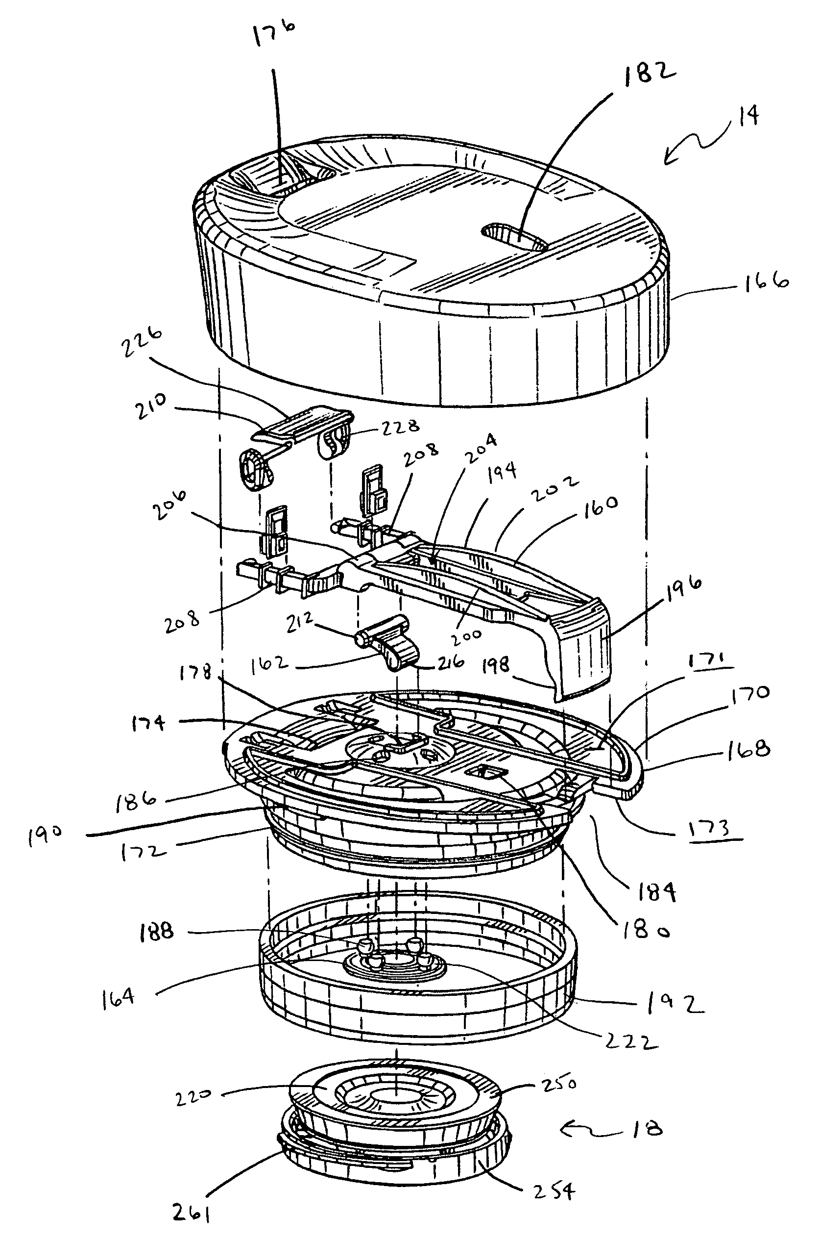 Travel container having drinking orifice and vent aperture seals
