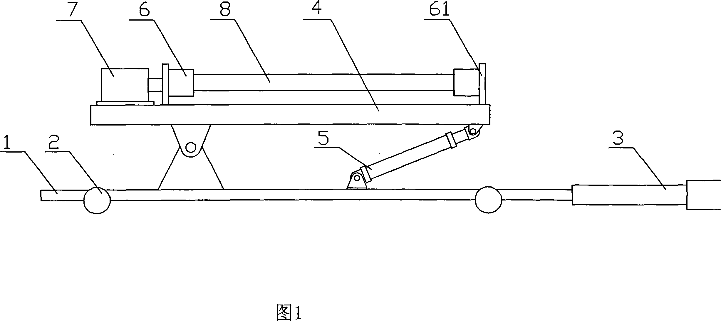 Process for making concrete pile and its special-purpose equipment