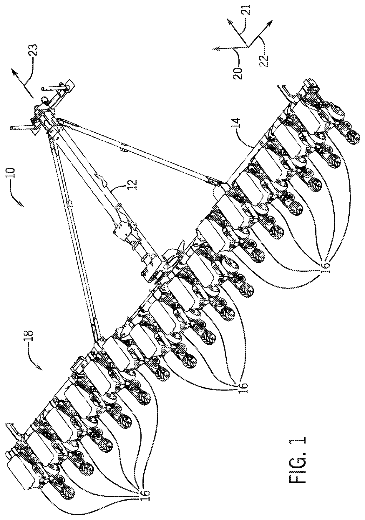 Soil resistivity detection system for an agricultural implement