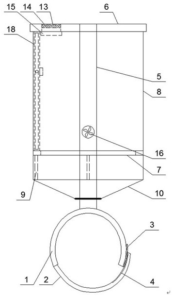 Nursing device used after laser treatment of facial pigmented diseases