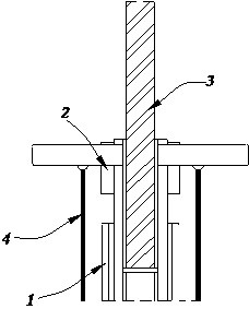 Internal flatness detection device suitable for hydraulic pipe fitting production