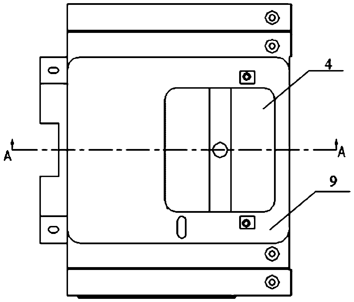 Padlock device and transfer switch appliance using it