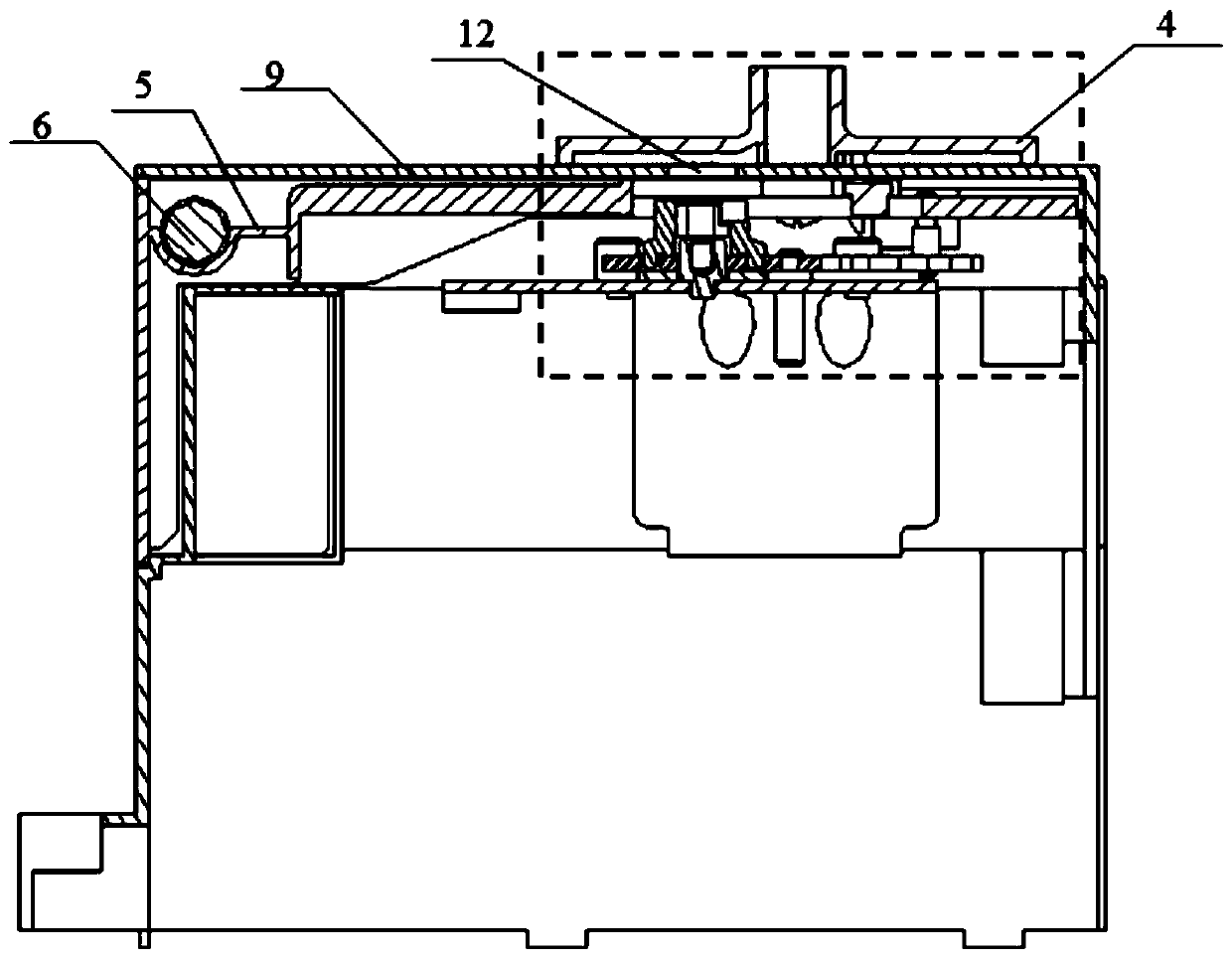 Padlock device and transfer switch appliance using it