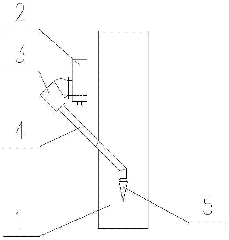 Dust collector and distribution device